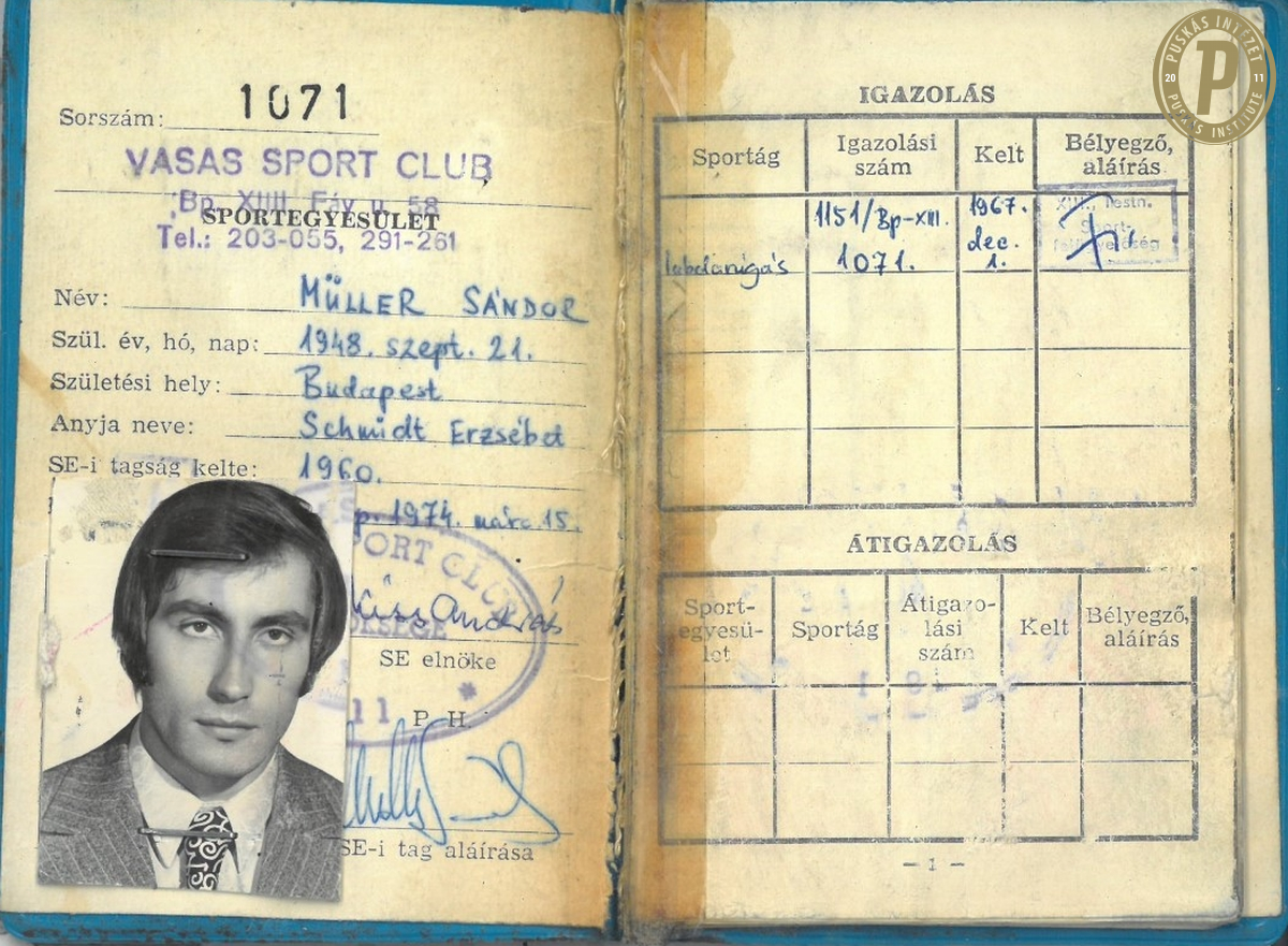 Müller Sándor: 75!