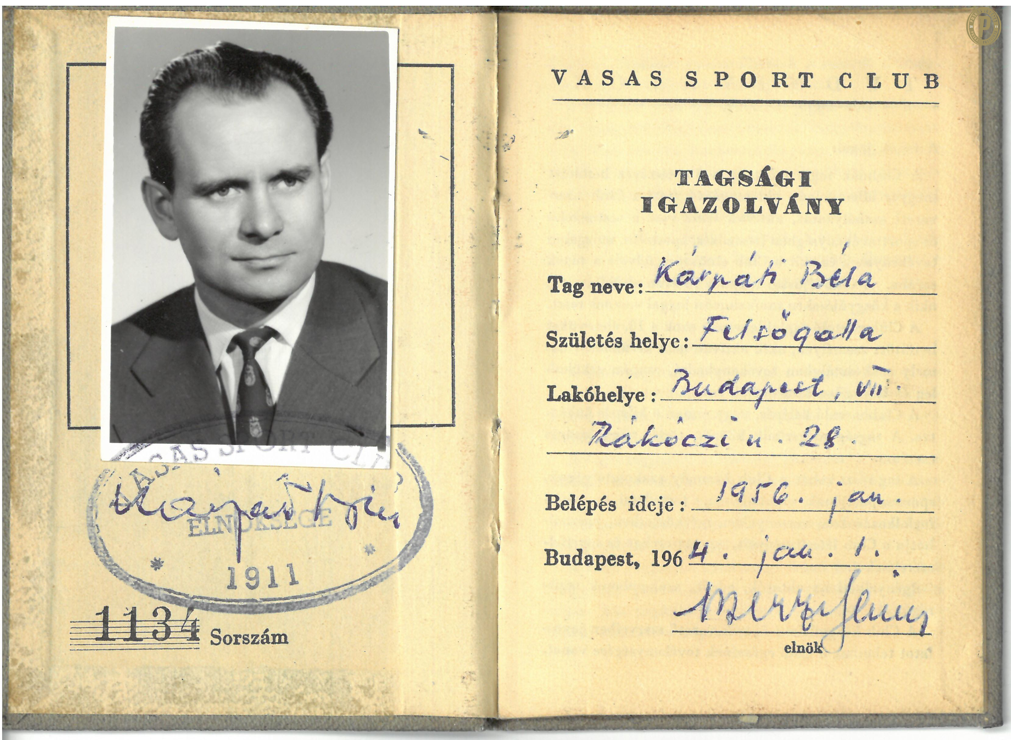 Kilencvenkét éves lenne Kárpáti Béla